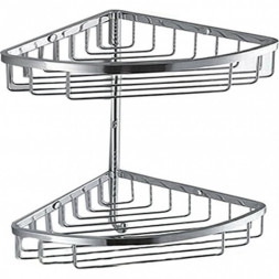 Полочка корзинка COLOMBO DESIGN ANGOLARI B9604 угловая одинарная с крючком