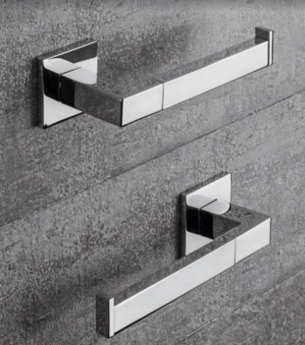 Держатель туалетной бумаги COLOMBO DESIGN BASICQ B3708DX без крышки Правый