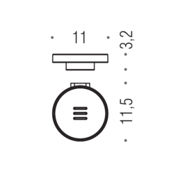 Мыльница COLOMBO DESIGN MINI B4001 подвесная цвет хром