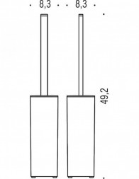 Ершик COLOMBO DESIGN BASICQ B3706 напольный