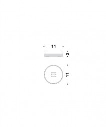 Мыльница COLOMBO DESIGN MINI B5240.HPS1 настольная цвет нержавеющая сталь