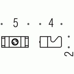 Colombo Design B9639 Крючок для стеклоочистителя