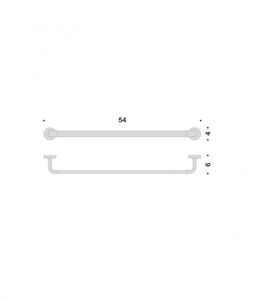 Полотенцедержатель COLOMBO DESIGN NORDIC B5210 широкий