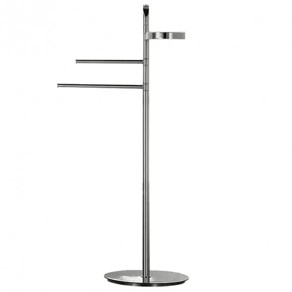Стойка COLOMBO DESIGN PLANETS B9814 напольная с полотенцедержателем с мыльницей