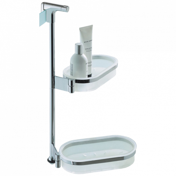 Полочка корзинка COLOMBO DESIGN ANGOLARI B9710 двойная