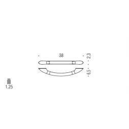 Поручень COLOMBO DESIGN COMPLEMENTI B9733