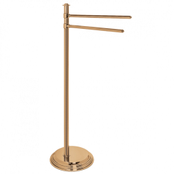 Стойка COLOMBO DESIGN HERMITAGE B3338.OA с полотенцедержателем двойным