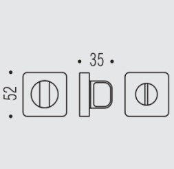 Фиксатор сантехнический Colombo Design Rosetta OneQ CC29 BZG серебро