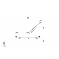 Поручень COLOMBO DESIGN COMPLEMENTI B9735