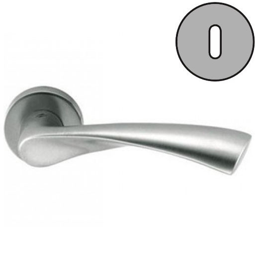Дверная ручка Colombo FLESSA CB51R хром матовый