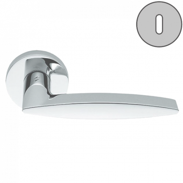 Дверная ручка Colombo GAIA GR11R хром матовый