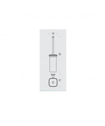 Ершик COLOMBO DESIGN PORTOFINO B3207.BR настенный