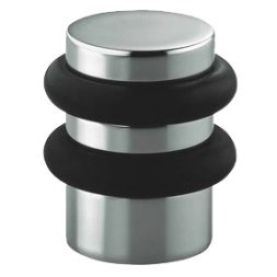 Ограничитель дверной Colombo CD412 хром матовый