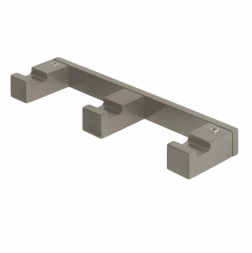 Крючок COLOMBO DESIGN MINI Q CD137.HPS1 тройной цвет нержавеющая сталь