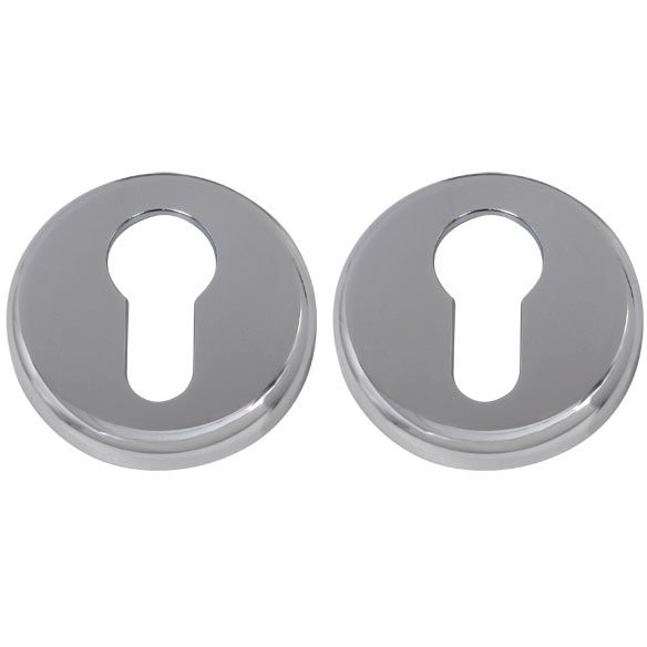 Накладка под цилиндр Colombo Rosetta CD63 GB хром