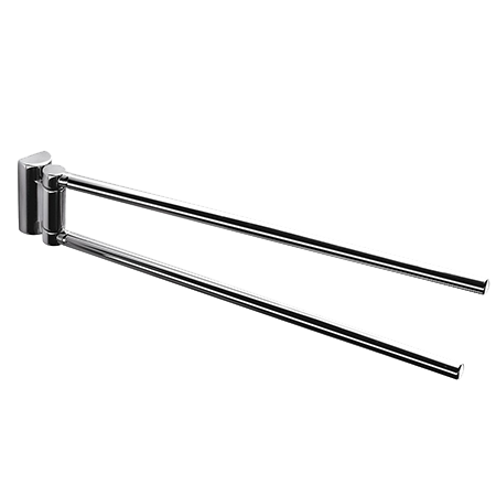 Полотенцедержатель COLOMBO DESIGN LUNA B0112 двойной поворотный