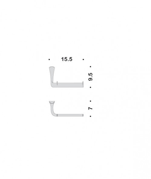  Держатель туалетной бумаги COLOMBO DESIGN LAND B2808 без крышки