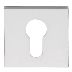 Накладка под цилиндр Colombo Rosetta FF23 хром матовый