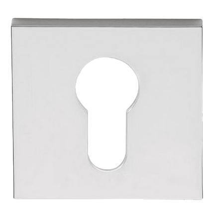 Накладка под цилиндр Colombo Rosetta FF23 хром матовый