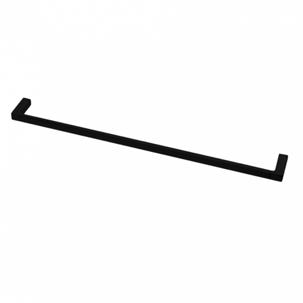 Полотенцедержатель COLOMBO DESIGN MINI Q B5011.NM широкий цвет черный матовый