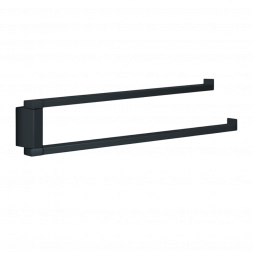 Полотенцедержатель COLOMBO DESIGN MINI Q B5012.GM двойной цвет графит матовый