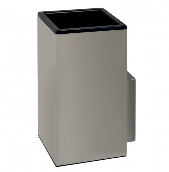 Стакан COLOMBO DESIGN MINI Q B5002.HPS1 настенный цвет нержавеющая сталь