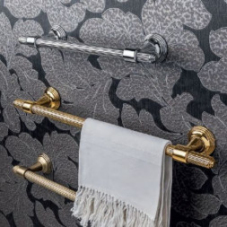 Полотенцедержатель COLOMBO DESIGN HERMITAGE B3310 широкий