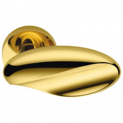 Дверная ручка Colombo MOON BD15R.OL zirconium gold HPS