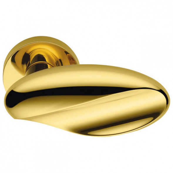 Дверная ручка Colombo MOON BD15R.OL zirconium gold HPS