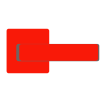 Ручки на квадратной розетке